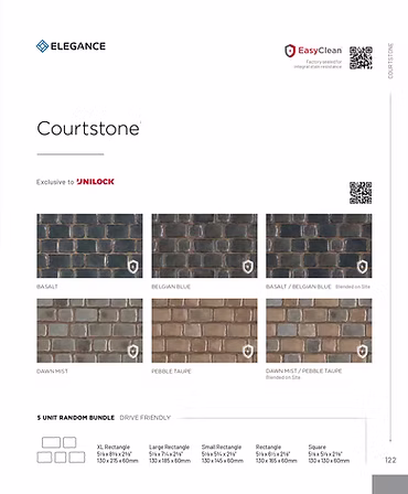 Standard Paver Options example 3